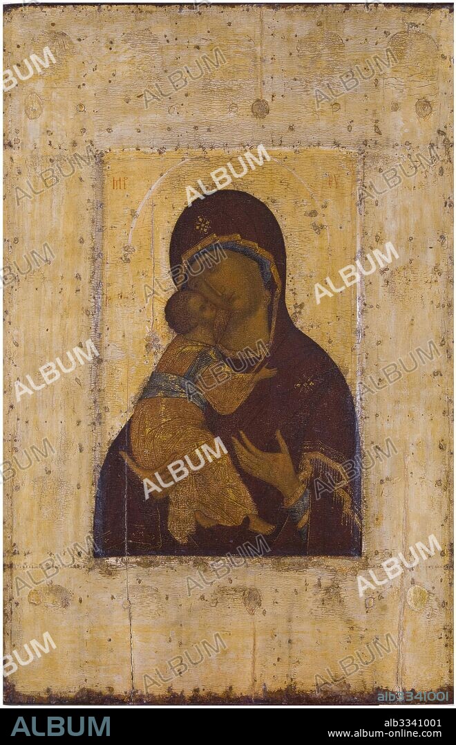 ANDREI RUBLEV. The Virgin of Vladimir.
