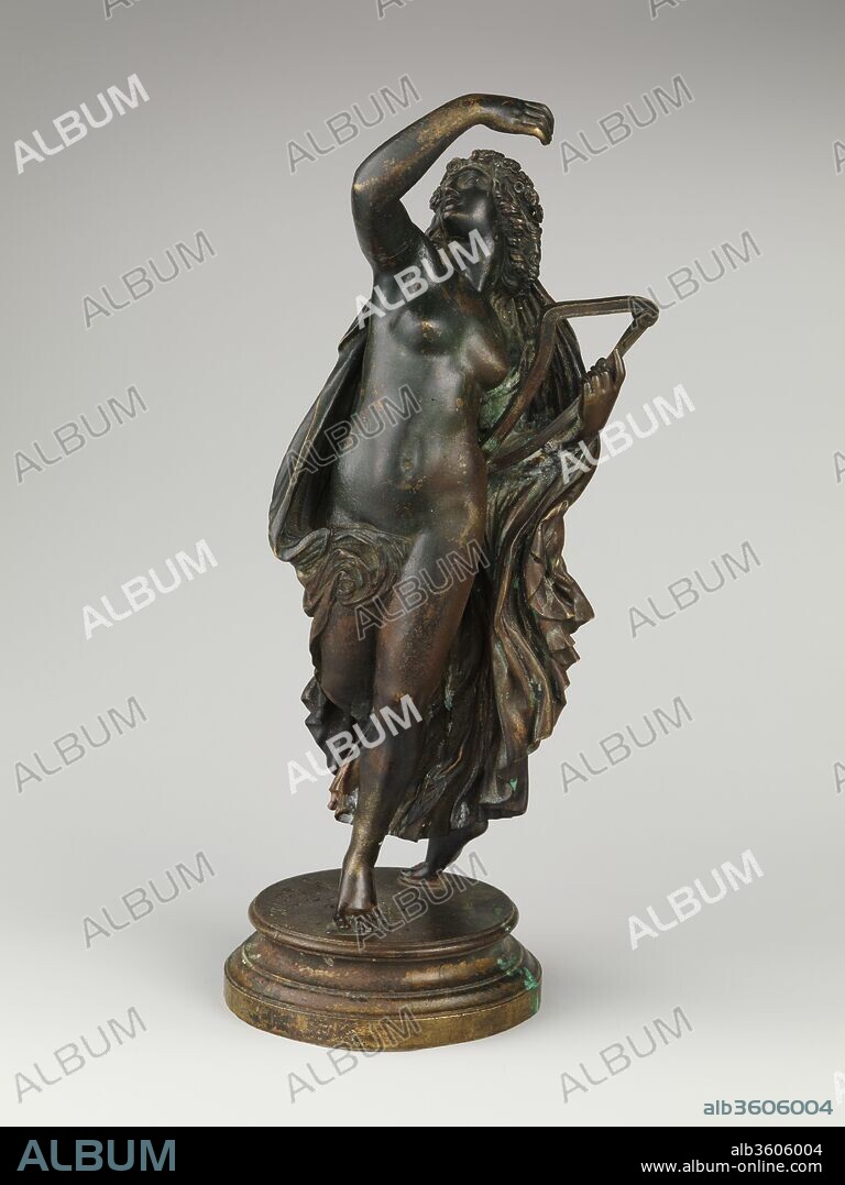 La Poésie Légère. Artist: James Pradier (French, 1790-1852). Culture: French. Dimensions: Overall (confirmed): 14 3/16 × 6 1/2 × 5 in. (36 × 16.5 × 12.7 cm). Founder: Cast by Delafontaine Foundry. Date: mid-19th century.