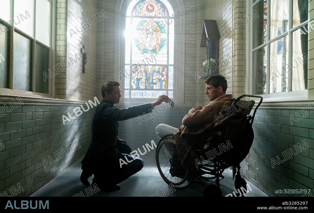 BRAD PITT y MATTHEW GOODE en ALIADOS, 2016 (ALLIED), dirigida por DON BURGESS y ROBERT ZEMECKIS. Copyright GK FILMS/PARAMOUNT PICTURES.