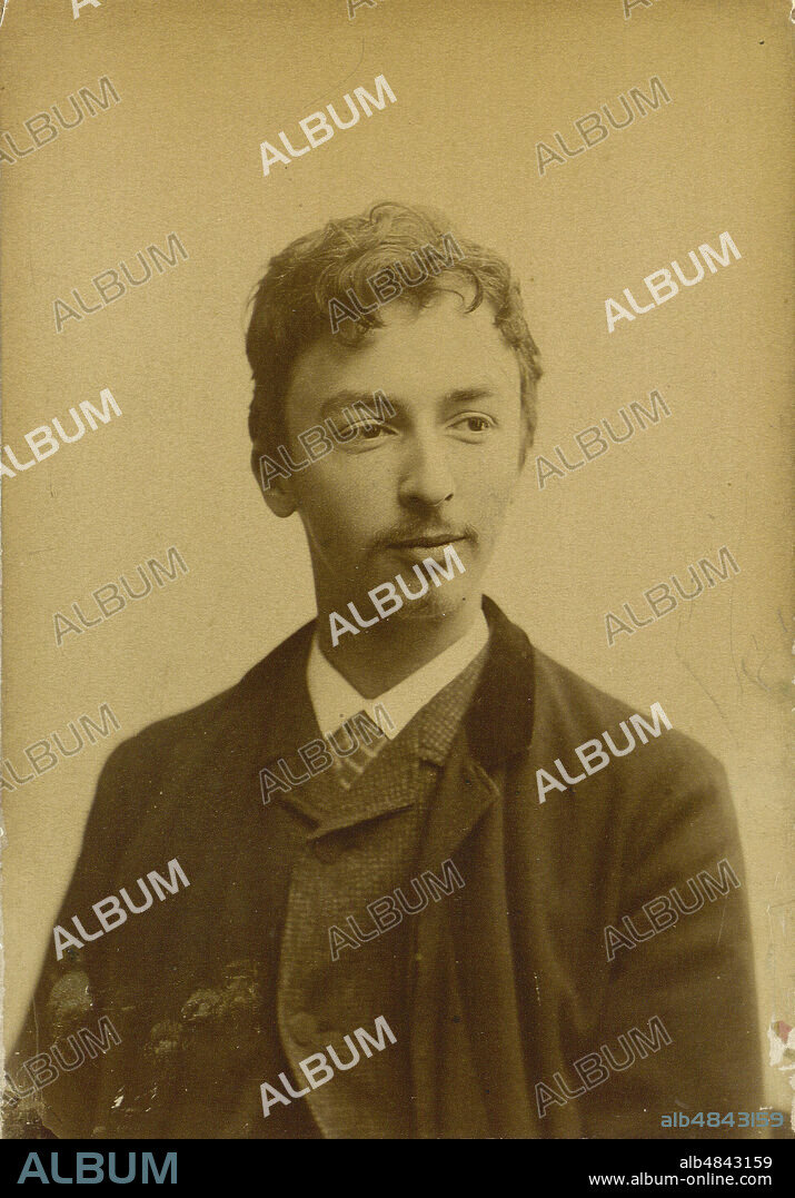 PHOTO STUDIO MÜLLER & CO.. Portrait of Vilhelm Hammershøi (1864-1916).