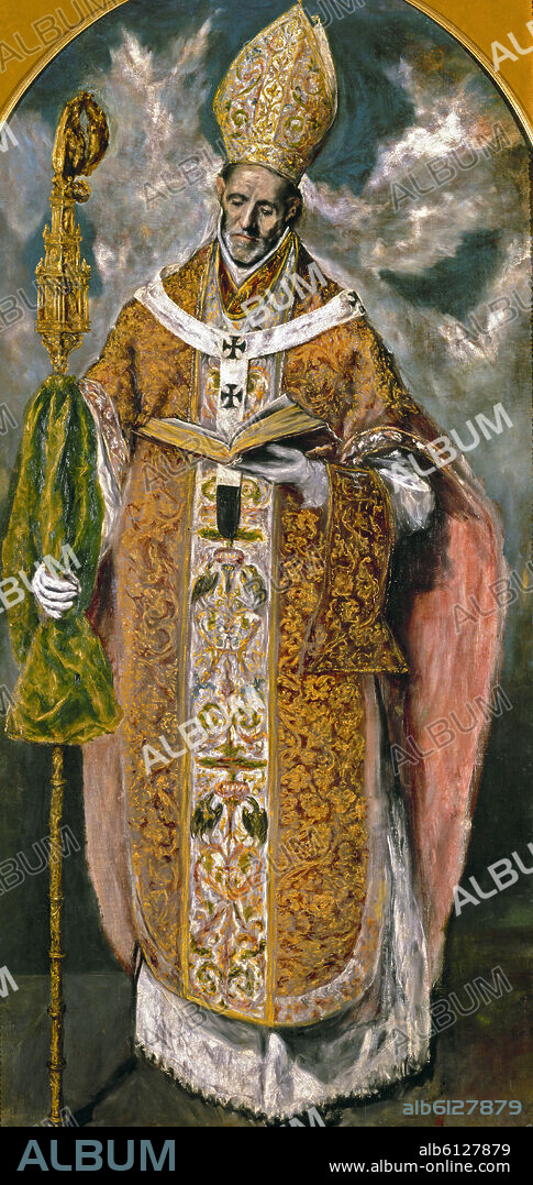 EL GRECO. SAN ILDEFONSO - 1610-1614 - MANIERISMO ITALIANO - O/L - 222x105 cm.