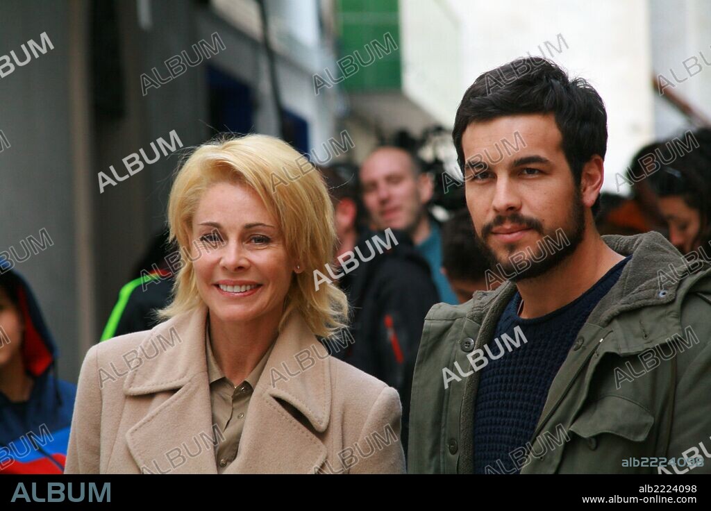 25/03/2013, Sitges (Barcelona), Rodaje de la película “Ismael” con los actores: Mario Casas, Belén Rueda, Sergi López, Ella Kweku, Mikel Iglesias y Larsson do Amaral.