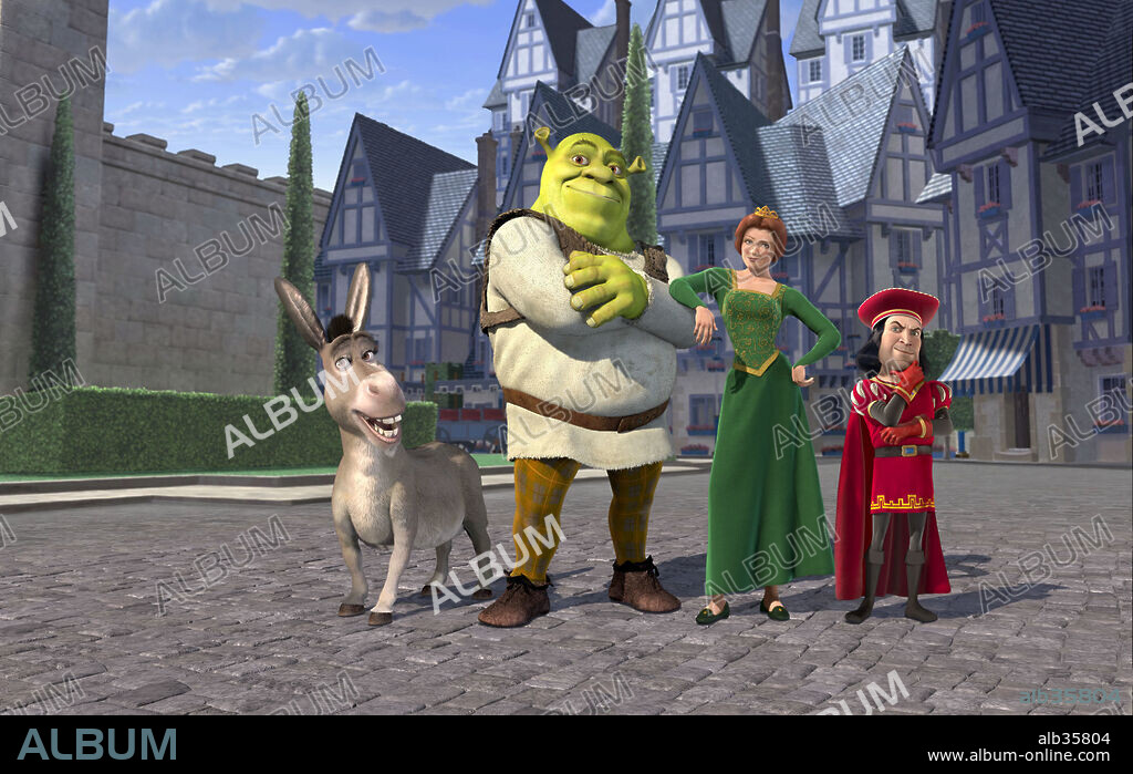 SHREK, 2001, dirigida por ANDREW ADAMSON y VICKY JENSON. Copyright DREAMWORKS.