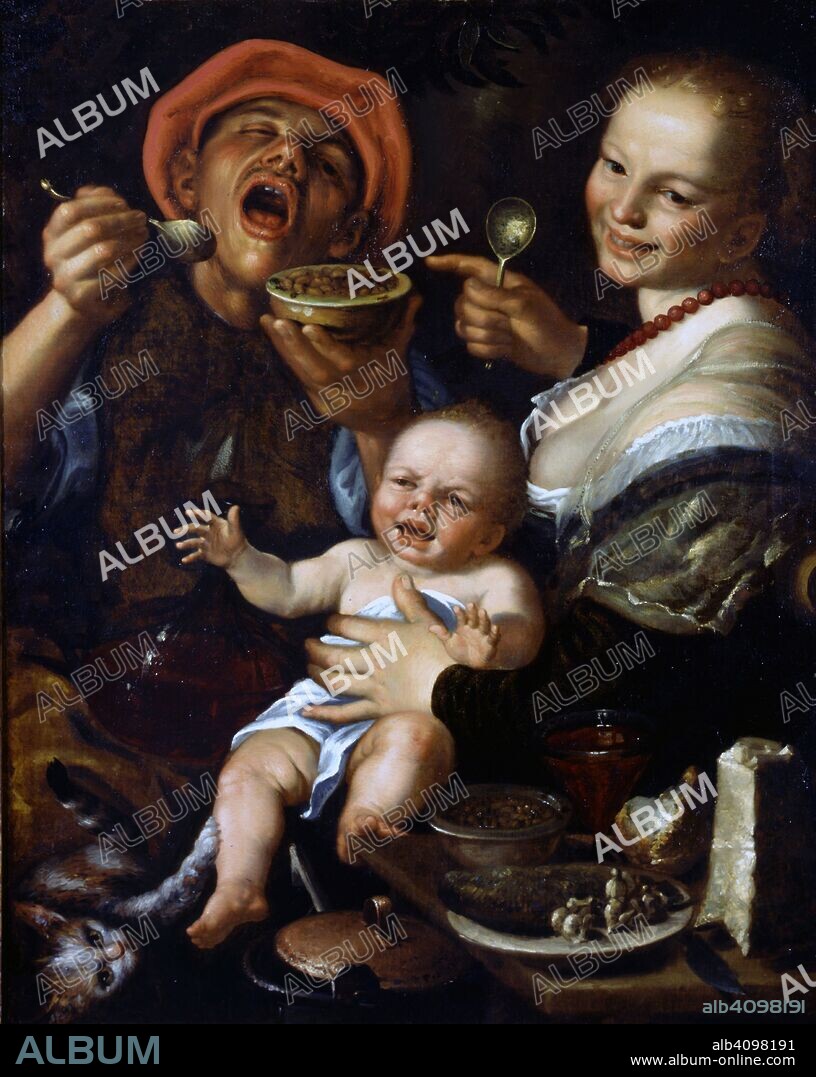 VINCENZO CAMPI. The Bean Eater.