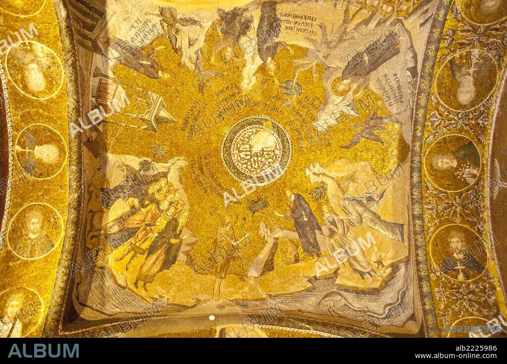 Monasterio de San Salvador en Chora, siglo XI. Estambul.Turquia. Asia.