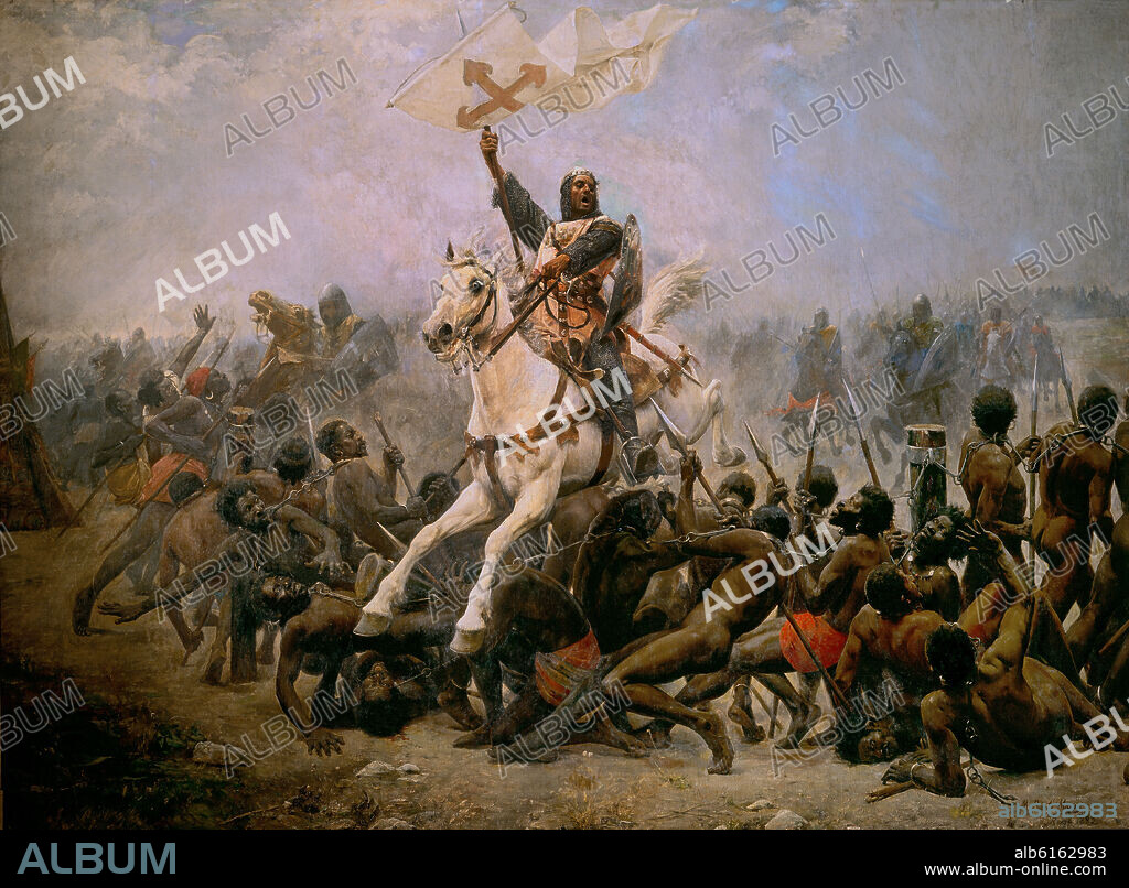 SANTA MARIA MARCELIANO (1866-1952). TRIUNFO DE SANTA CRUZ EN LA BATALLA DE LAS NAVAS DE TOLOSA (1212) - 1892.