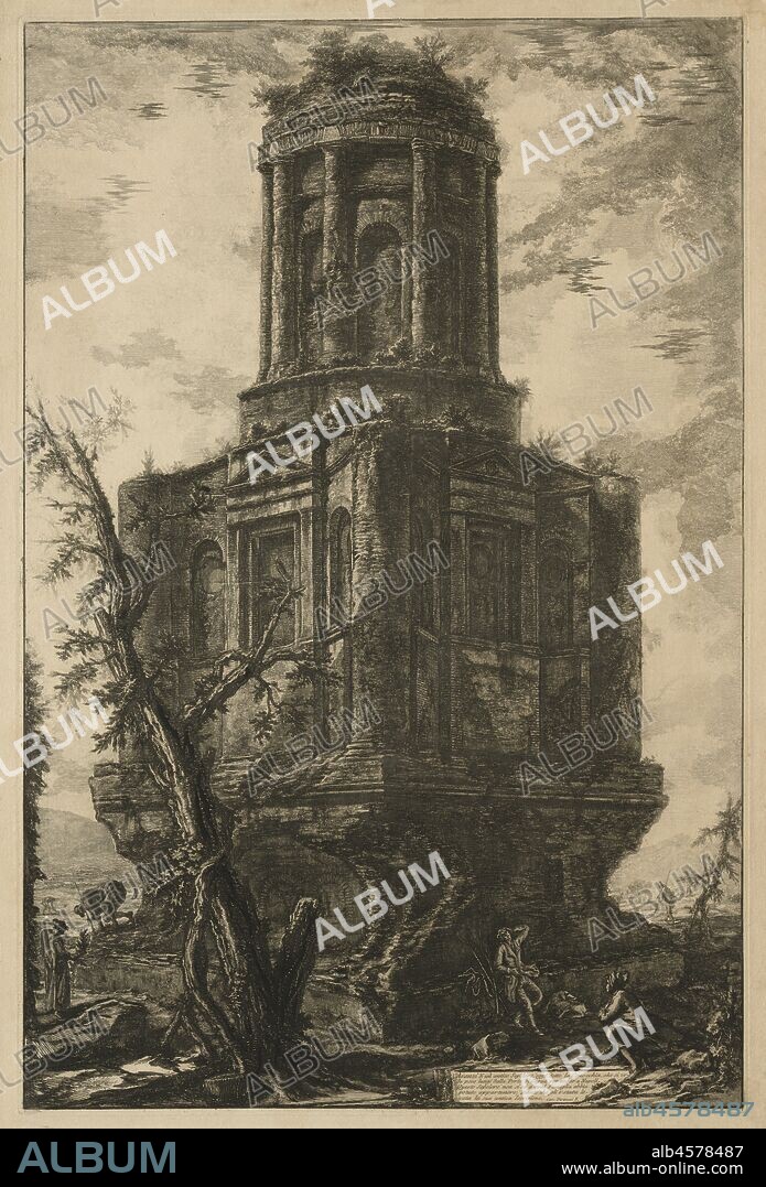 Views of Rome: The Tomb, called La Connocchia, 1776.