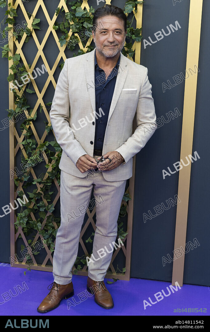 Enrique Arce attended 'Matices' Photocall at Callao Cinema on May 28, 2025 in Madrid, Spain.