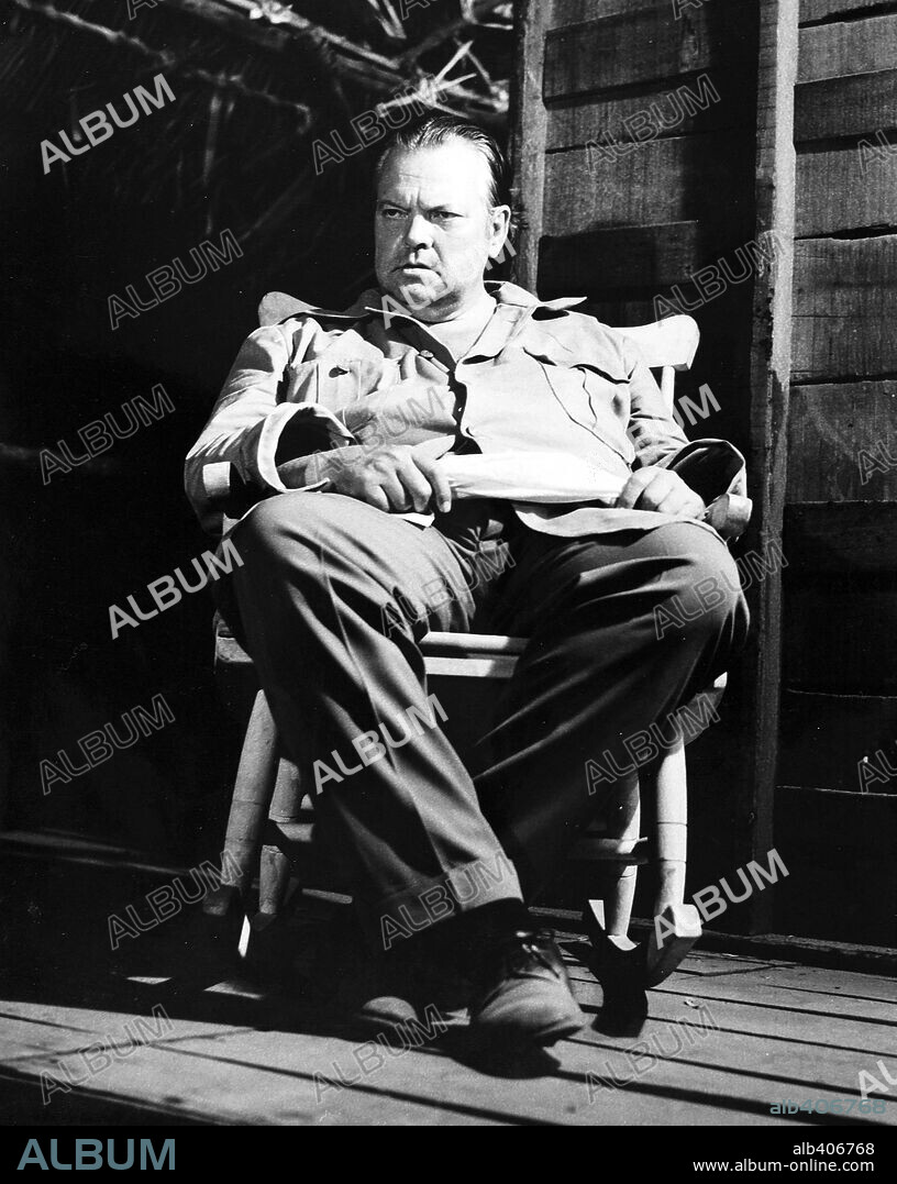 ORSON WELLES en LA ESTRELLA DEL SUR, 1969 (THE SOUTHERN STAR), dirigida por SIDNEY HAYERS. Copyright COL/EUROFRANCE/CAPITOLE.