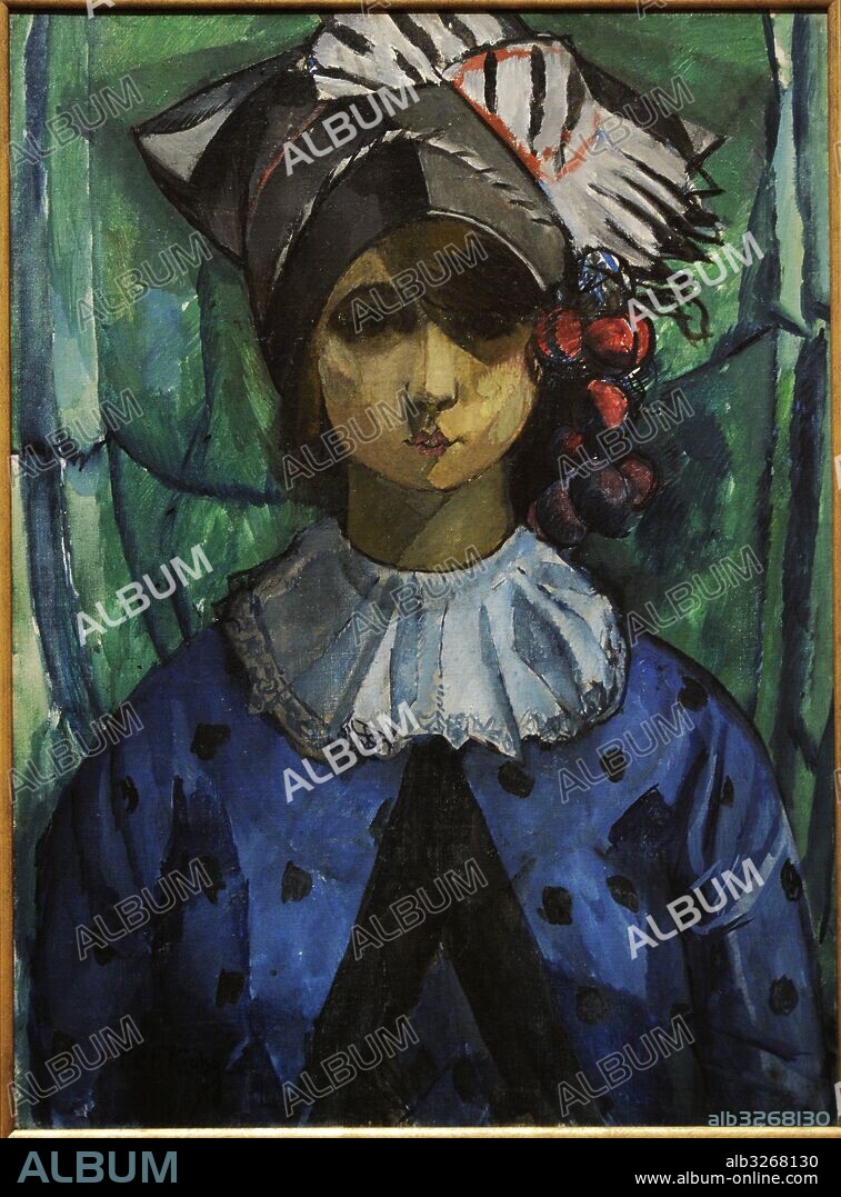 Per Krohg (1889-1965). Norwegian painter. Lucy Vidil, 1911. National Gallery. Oslo. Norway.