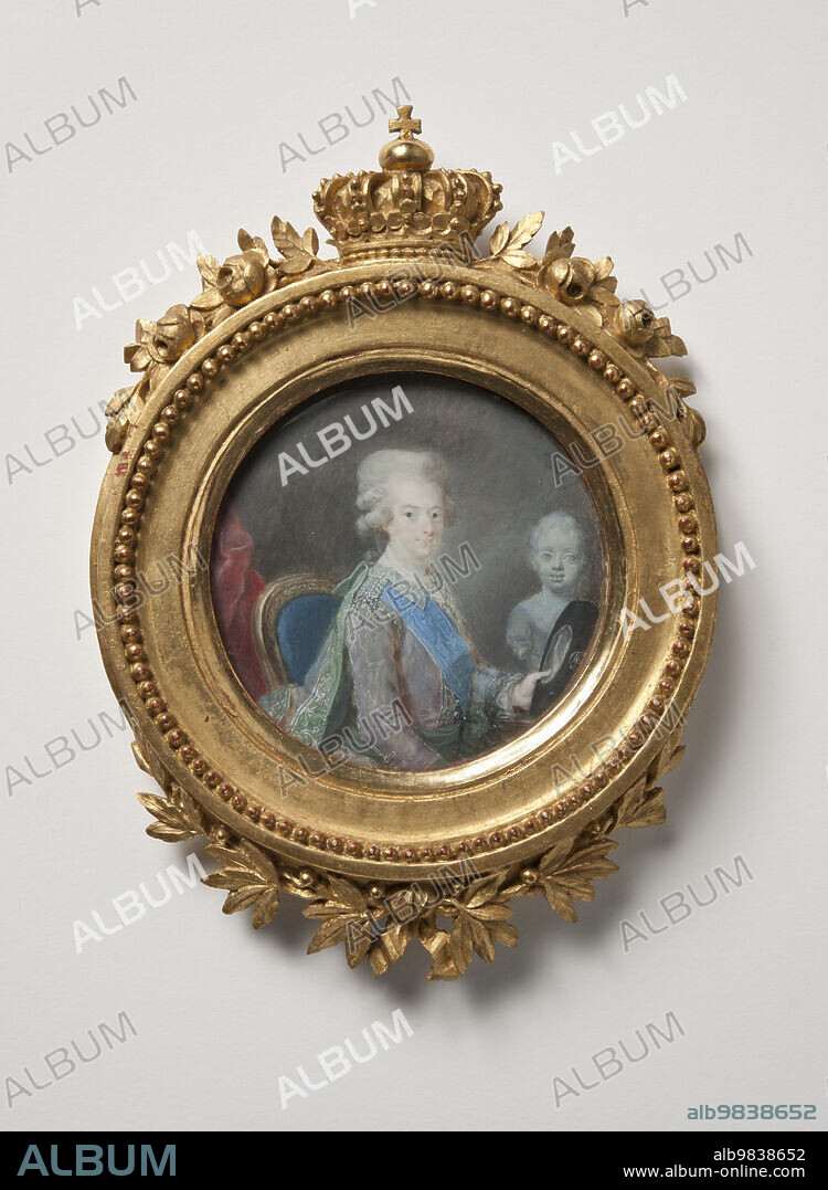 CORNELIUS HOYER. Gustav III (1746-1792) King of Sweden, Gustav IV Adolf, 1778-1837, King of Sweden, 1783.