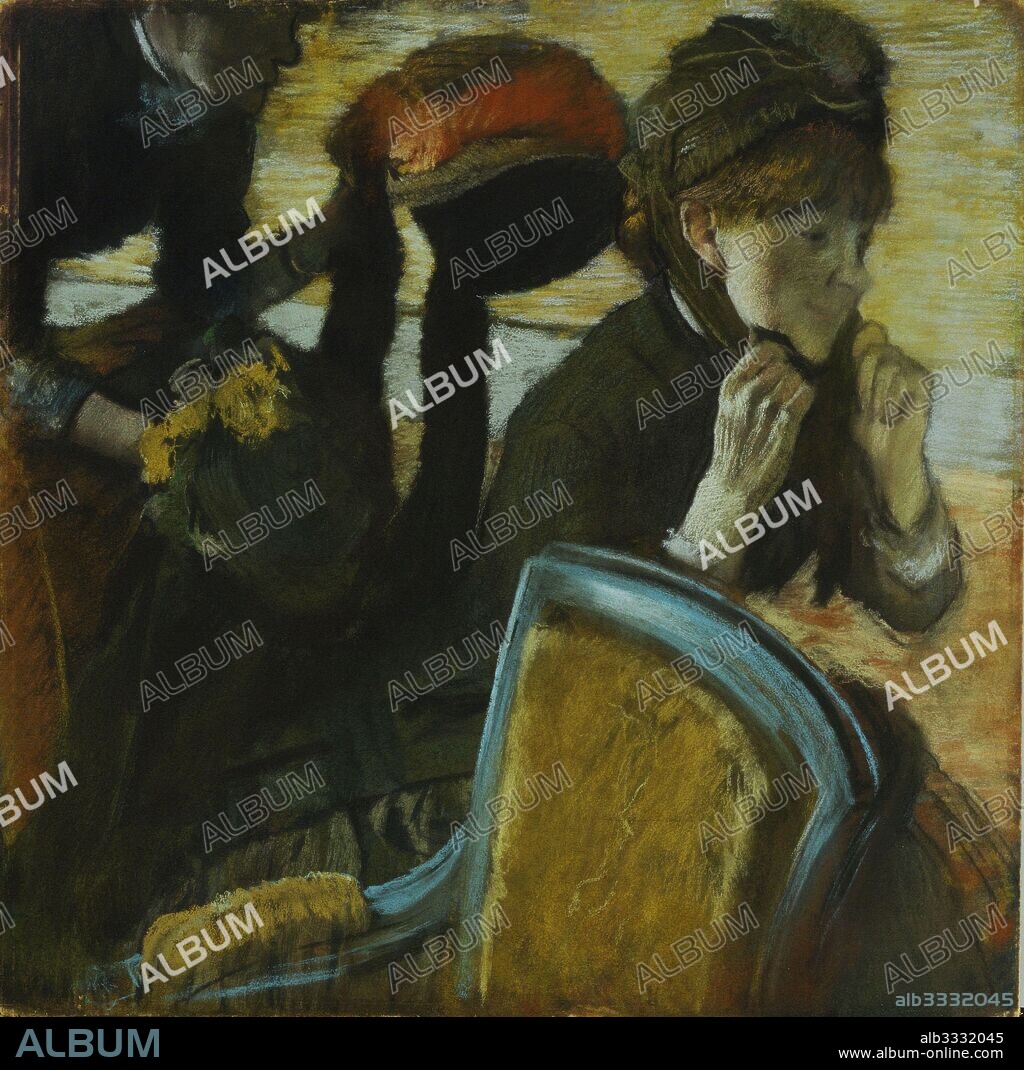 EDGAR DEGAS. At the Milliner's.