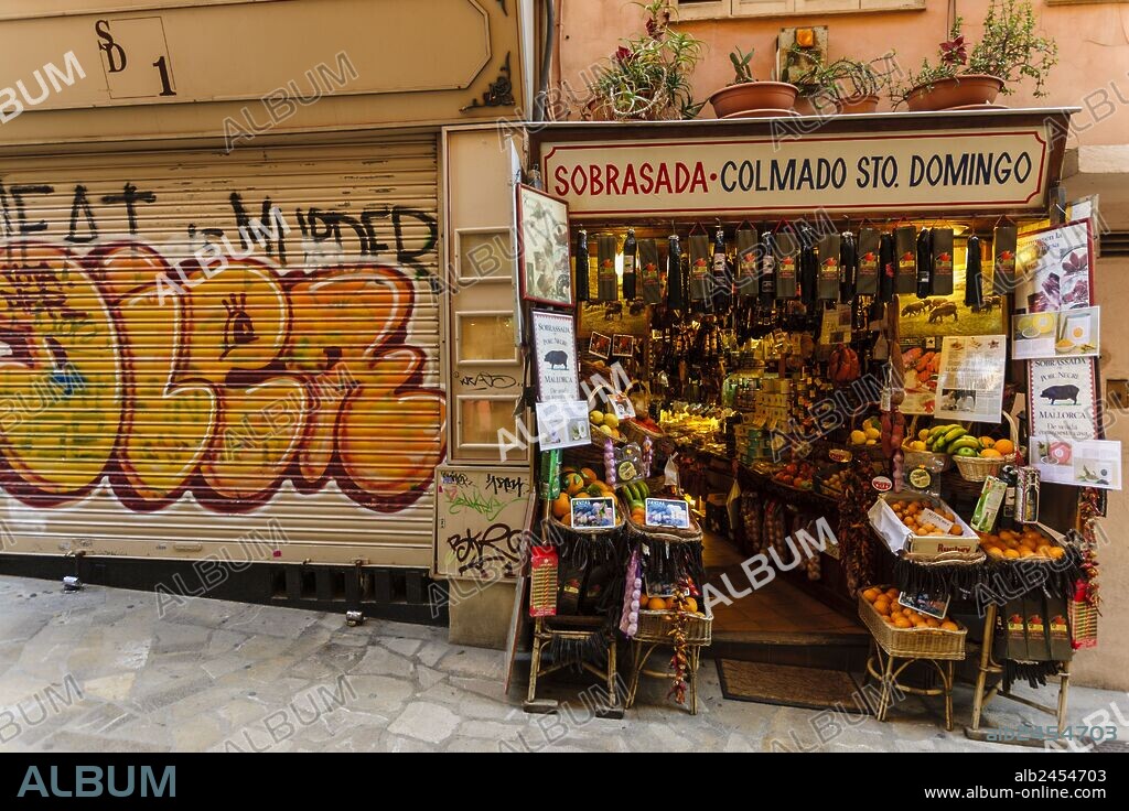 colmado Santo Domingo,Palma, Mallorca.Islas baleares, Spain.