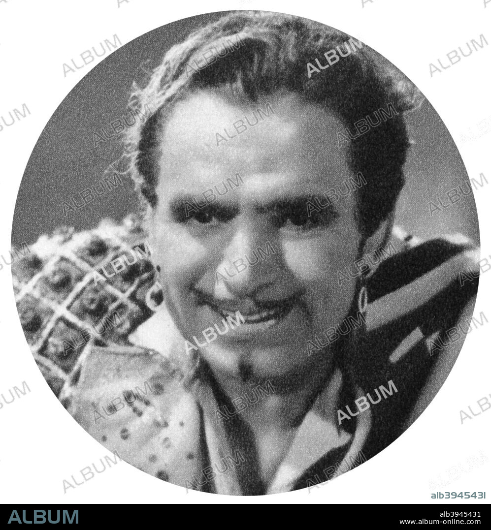 Douglas Fairbanks, American film actor, screenwriter, director and producer, 1934-1935. Taken from Meet the Film Stars, by Seton Margrave. (London, 1934-1935).