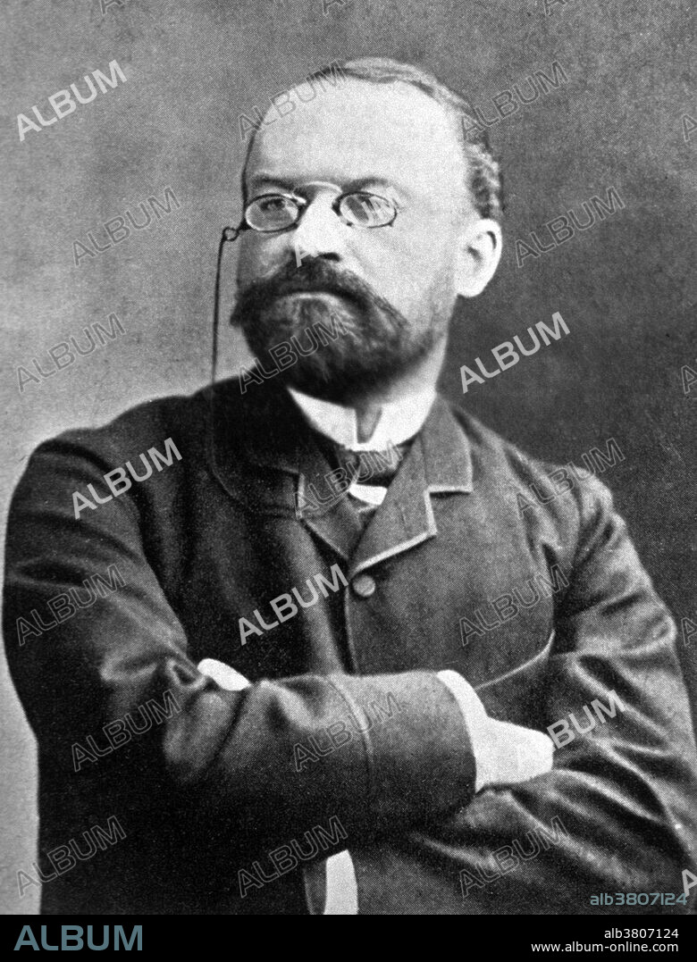 Charles Louis Alphonse Laveran (1845-1922) was a French physician. In 1880, after observing the parasites in a blood smear taken from a patient who had just died of malaria, he discovered that the cause of malaria is a protozoan. This was the first time that protozoa were shown to be a cause of disease. He later worked on the trypanosomes, particularly sleeping sickness. For this work and later discoveries of protozoan diseases he was awarded the 1907 Nobel Prize for Physiology or Medicine. He lived to be 76 and died of natural causes.