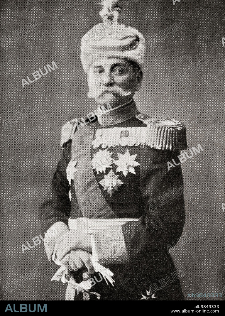 Peter I of Serbia, 1844 Ã¢â‚¬â€œ 1921. Last King of Serbia (1903Ã¢â‚¬â€œ1918) and first King of the Serbs, Croats and Slovenes (1918Ã¢â‚¬â€œ1921). From Hutchinson's History of the Nations, published 1915.