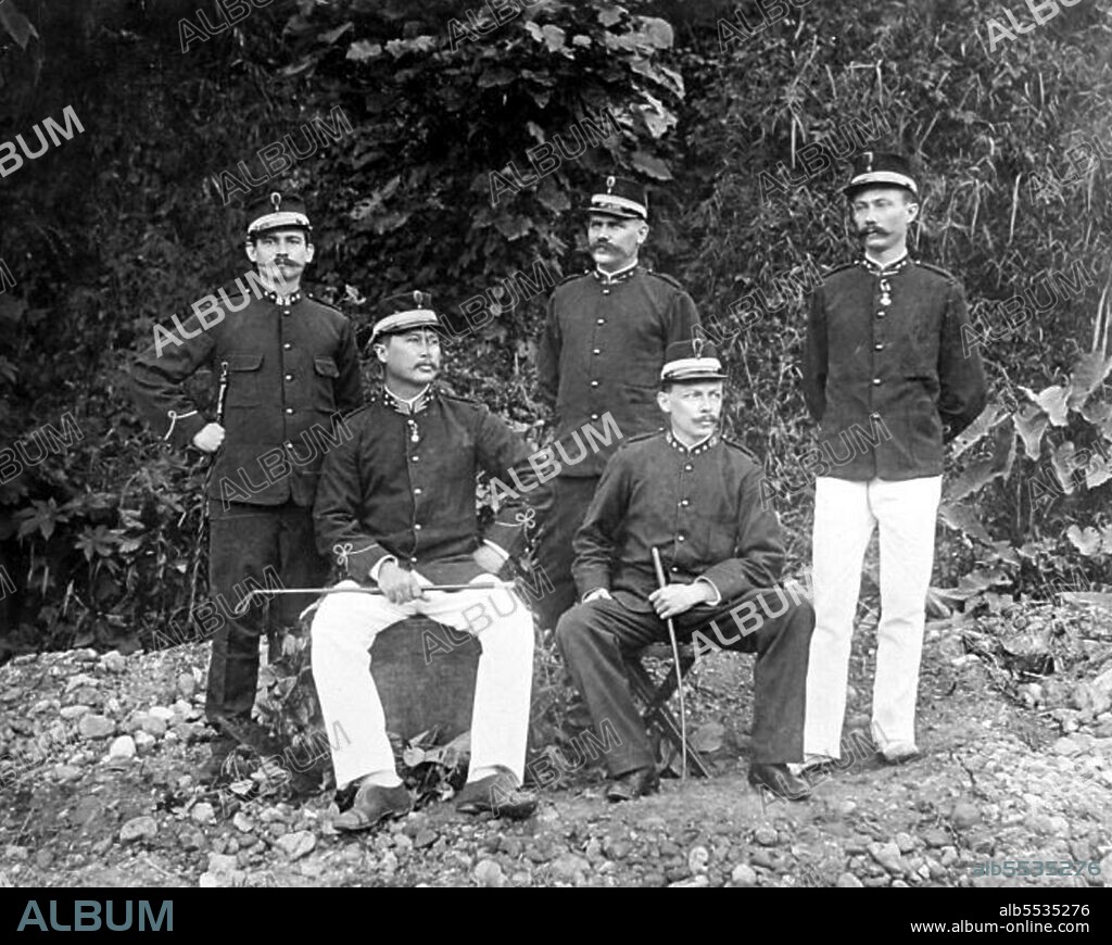 The Aceh War, also known as the Dutch War or the Infidel War (1873–1914), was an armed military conflict between the Sultanate of Aceh and the Netherlands which was triggered by discussions between representatives of Aceh and the United Kingdom in Singapore during early 1873. The war was part of a series of conflicts in the late 19th century that consolidated Dutch rule over modern-day Indonesia. Gotfried Coenraad Ernst Frits van Daalen (23 March 1863 – 22 February 1930) was an 'Indo' (Eurasian) Lieutenant General of the Royal Dutch East Indies Army who served in the Dutch East Indies.  Van Daalen's 'Gajo-, Alas-, and Batak Campaign' of the Aceh War in 1904 is mostly remembered for his hard crack down of the last Acehnese and Batak pockets of resistance. In particular the battle at Kuta Reh stood out, as the rebels refused to surrender and the death toll of 561 Acehnese included 189 women and 59 children.