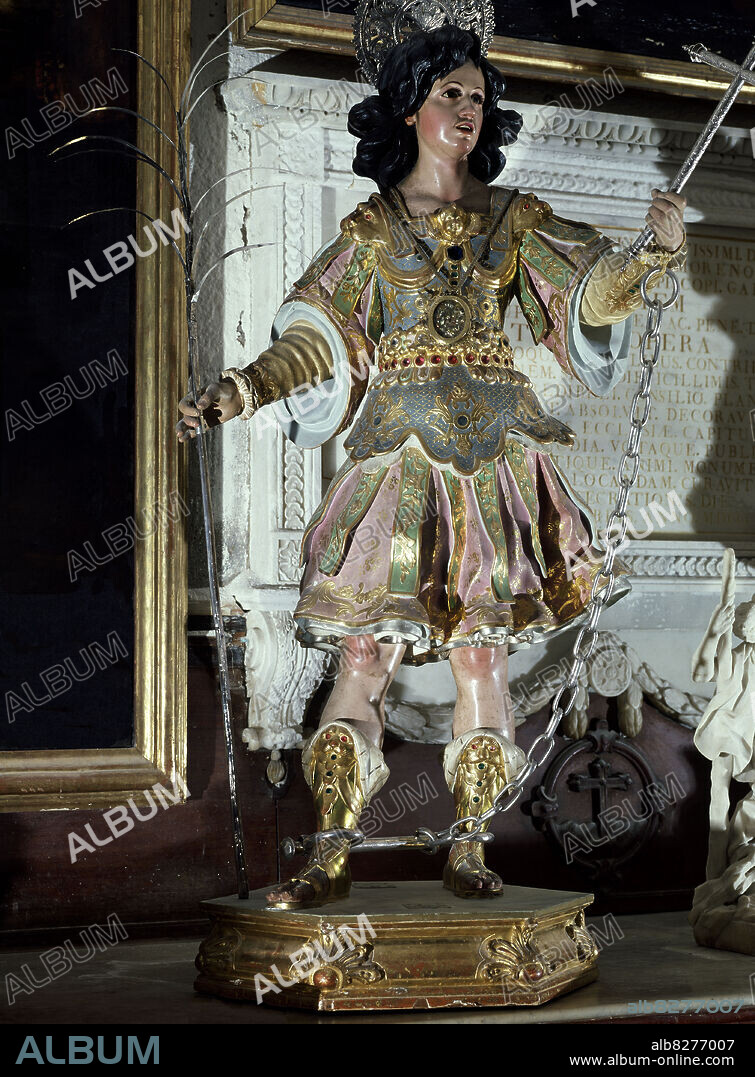 LUISA ROLDAN (1654-1704) LA ROLDANA. SAN SERVANDO PATRON DE CADIZ - S XVII.