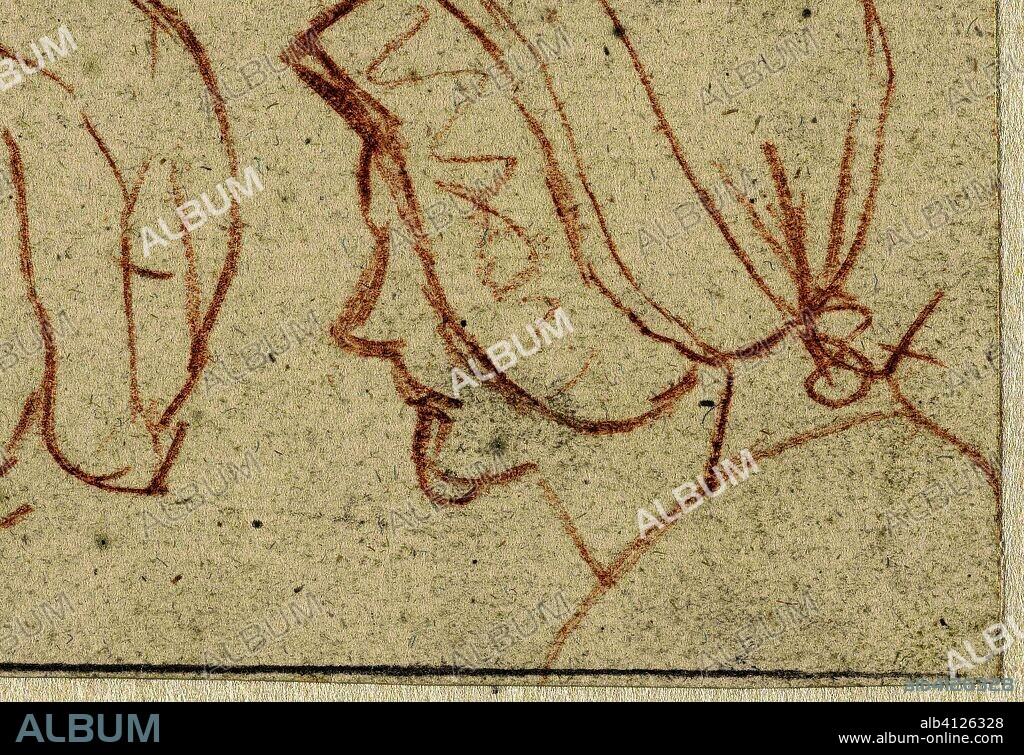 Two sketches of heads of peasant women with caps. Draughtsman: Simon Andreas Krausz. Dating: 1770 - 1825. Measurements: h 80 mm × w 115 mm.