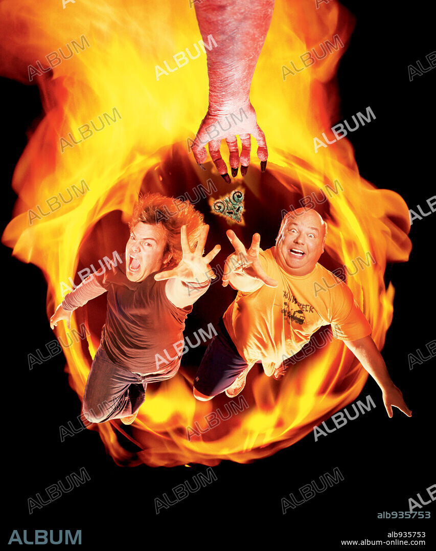 Poster of TENACIOUS D IN 'THE PICK OF DESTINY', 2006, directed by LIAM LYNCH. Copyright NEW LINE PRODUCTIONS.