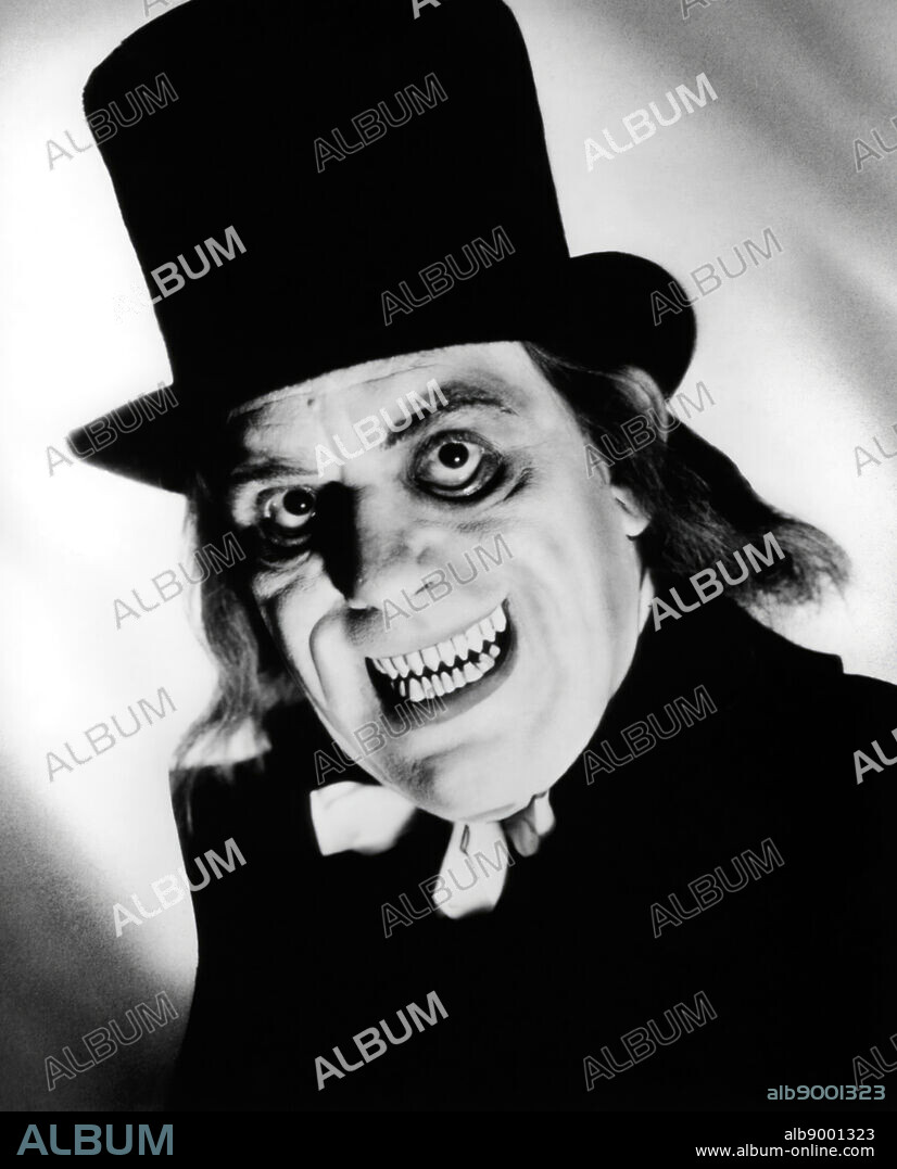LON CHANEY in LONDON AFTER MIDNIGHT, 1927, unter der Regie von TOD BROWNING. Copyright M.G.M.