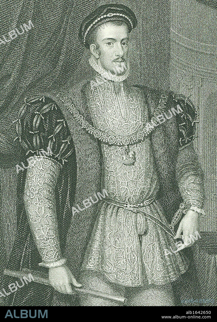 Thomas Howard, 4th Duke of Norfolk (1536-1572). A Roman Catholic, he plotted atainst Elizabeth I. Executed for treason.