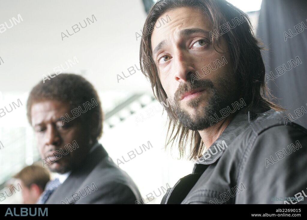 ADRIEN BRODY und FOREST WHITAKER in THE EXPERIMENT, 2010, unter der Regie von PAUL SCHEURING. Copyright INFERNO/MAGNET/STAGE 6 FILMS/ADELSTEIN-PAROUSE/MERCATOR.