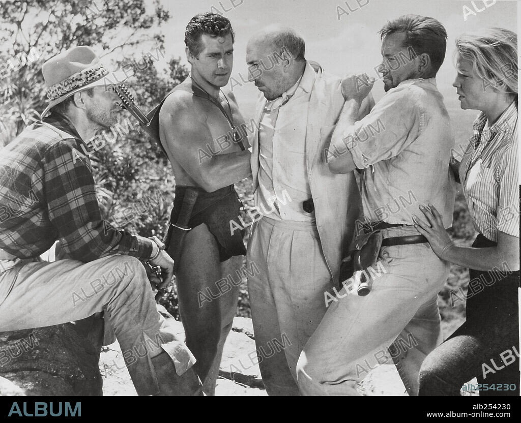 GORDON SCOTT in TARZAN THE MAGNIFICENT, 1960, unter der Regie von ROBERT DAY. Copyright PARAMOUNT PICTURES.