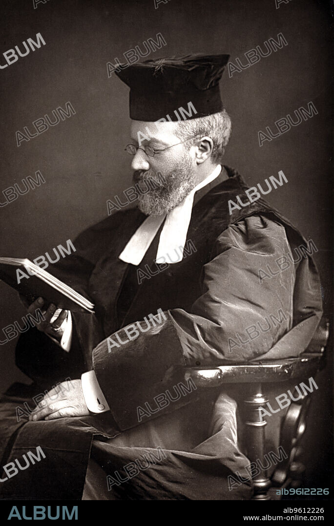 Hermann Adler (1839-1911), German-born Chief Rabbi of the British Empire, c1894. He became Chief Rabbi of the united congregations of the British Empire in 1891 in succession to his father, Nathan Marcus Adler.