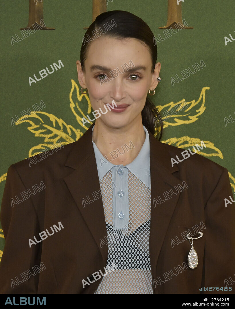 February 10, 2025, Hollywood, California, USA: Charlotte Le Bon attends the World Premiere of ''The White Lotus'' Season 3. (Credit Image: © Billy Bennight/ZUMA Press Wire).