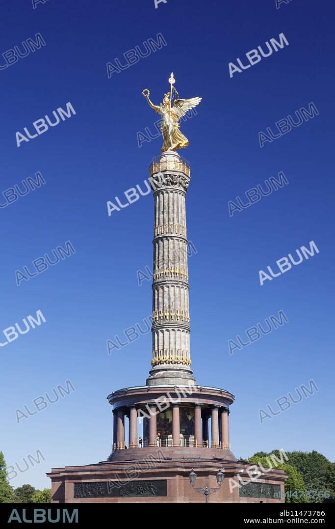 Victory Column (Siegessaeule), Berlin Mitte, Berlin, Germany, Europe.