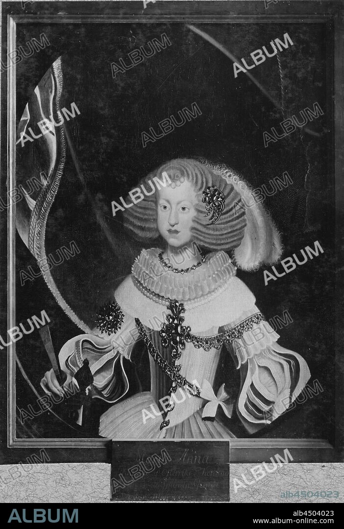 Frans Luycx, Maria Anna, Maria Anna (1635-1696), Archduchess of Austria, Daughter of Emperor Ferdinand III, Married to Philip IV of Spain, 1635-1696, painting, portrait, Mariana of Austria, Oil on canvas, Height, 96 cm (37.7 inches), Width, 80 cm (31.4 inches).