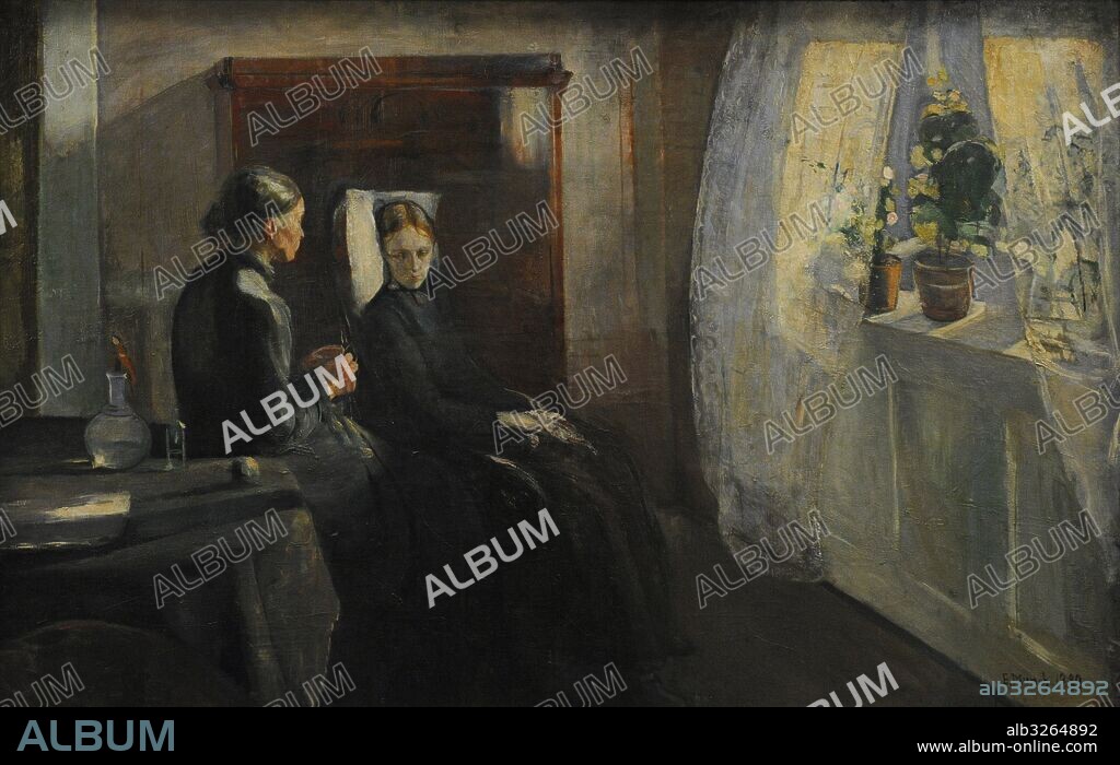 Edvard Munch (1863-1944). Pintor noruego. Primavera, 1889. Galería Nacional. Museo Nacional de Arte, Arquitectura y Diseño. Oslo. Noruega.
