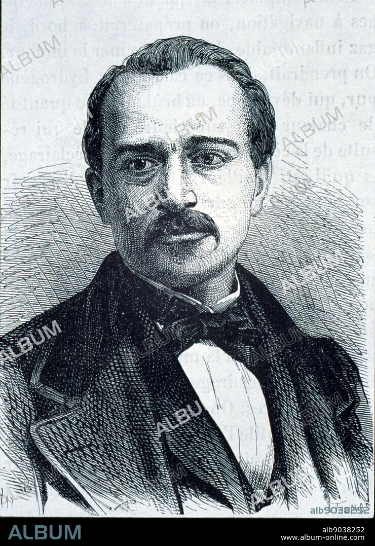 Etienne Lenoir (1822-1900), Belgian engineer, inventor of the internal combustion engine.