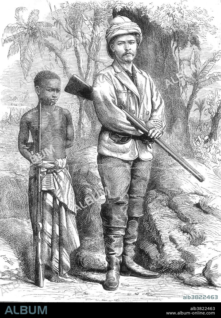 Henry Morton Stanley (January 28, 1841 - May 10, 1904), was a Welsh journalist and explorer famous for his exploration of Africa and his search for David Livingstone. He was sent by the New York Herald to find the Scottish missionary who had not been heard from for several years. Stanley found the ill Livingstone in Tanzania, in 1871, and nursed him back to health. The two men then explored the north end of Lake Tanganyika. Stanley returned to Europe in 1872, but Livingstone stayed on and died on an expedition the next year. In 1886, Stanley led the Emin Pasha Relief Expedition to "rescue" Emin Pasha, the governor of Equatoria in the southern Sudan. After immense hardships and great loss of life, Stanley met Emin in 1888, charted the Ruwenzori Range and Lake Edward, and emerged from the interior with Emin and his surviving followers at the end of 1890. He became Sir Henry Morton Stanley when he was made a Knight Grand Cross of the Order of the Bath in 1899, in recognition of his service to the British Empire in Africa. He died in 1904 at the age of 63.