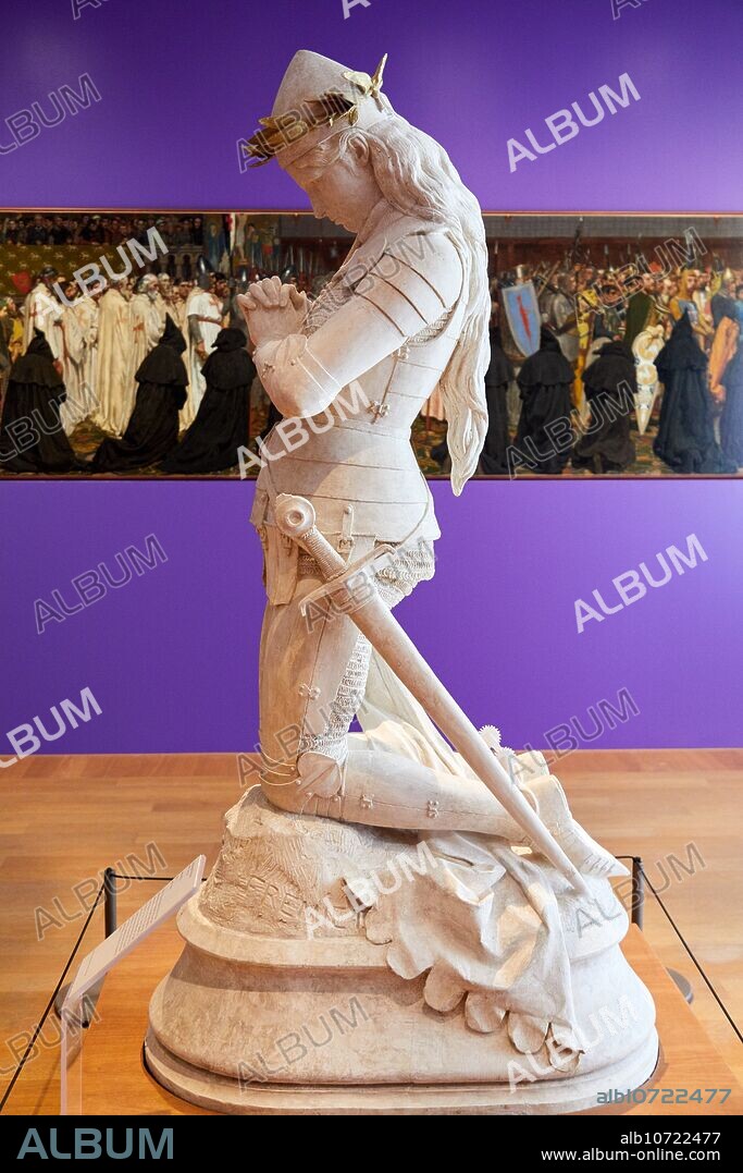 "Jeanne d'Arc", 1875, Emmanuel Frémiet, Petit Palais Musée des Beaux Arts de la Ville de Paris, France, Europe.