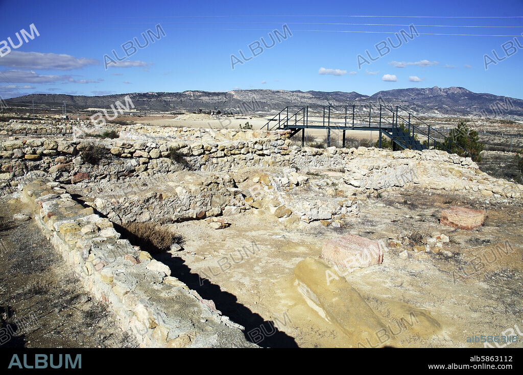 Mula; Yacimiento arqueológico de Villaricos; restos de ciudad romana.