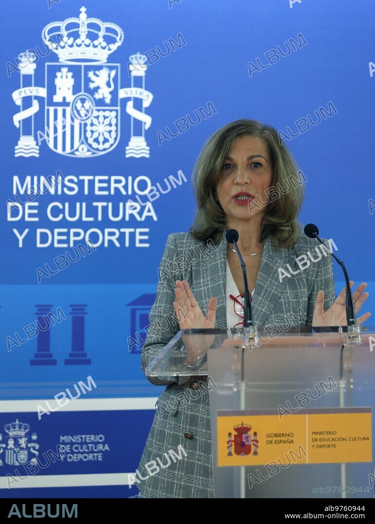 Madrid, 05/12/2018. Amaya de Miguel en la presentación del informe de reforma del Inaem. Foto: Ernesto Agudo. ARCHDC.