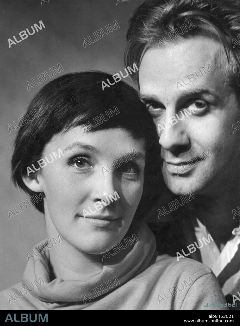 Orig. bildtext... JARL KULLE CATRIN WESTERLUND Anm. Ansikten Publ i RiR 46/59 CD491 persons: JARL KULLE;CATRIN WESTERLUND sites: SVERIGE.