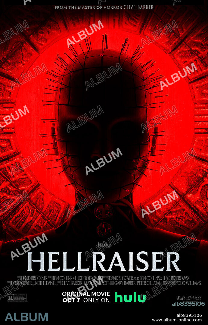 Poster de HELLRAISER, 2022, dirigida por DAVID BRUCKNER. Copyright 20TH CENTURY STUDIOS.