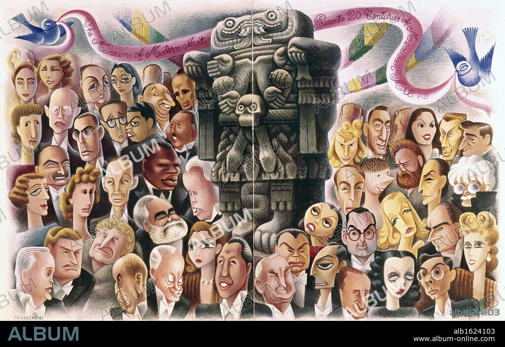 Museum Of Modern Art Presents 20 Centuries Of Mexican Art by Miguel Covarrubias, 1904-1957.