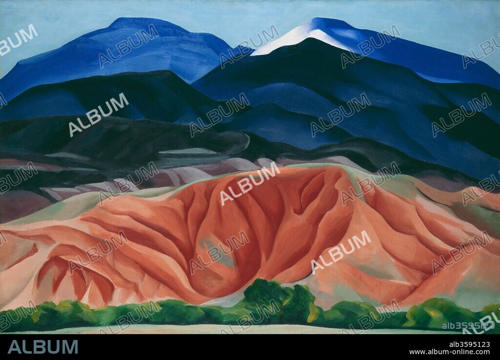 GEORGIA O'KEEFFE. Black Mesa Landscape, New Mexico.
