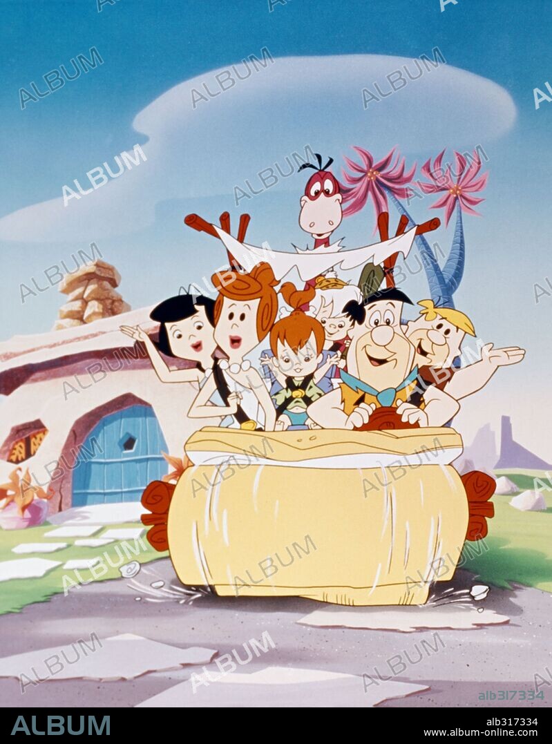 THE FLINTSTONES, 1960, directed by CHARLES A. NICHOLS, JOSEPH BARBERA and WILLIAM HANNA. Copyright HANNA-BARBERA/NBC/ABC/WARNER BROS TV.