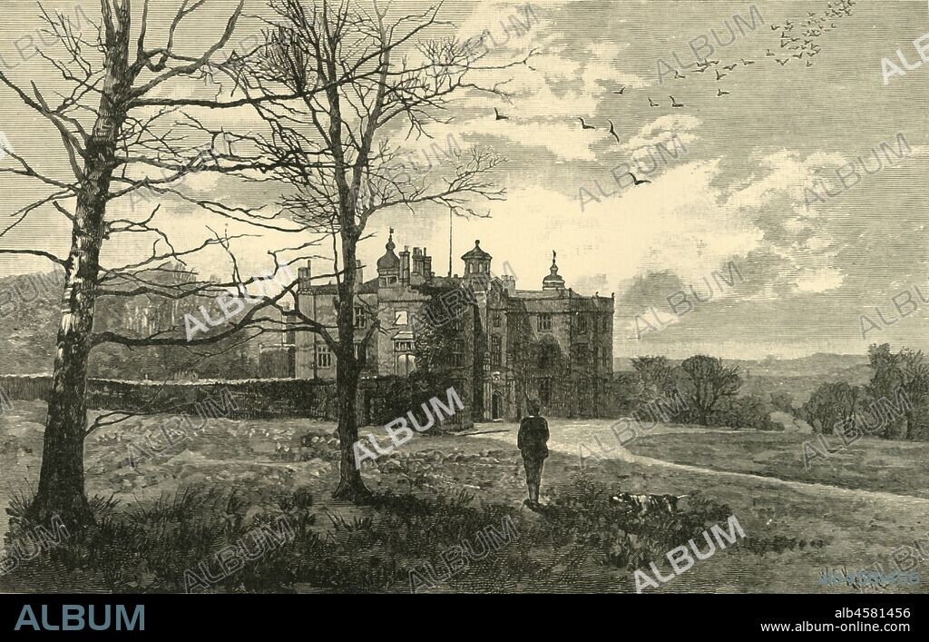 'Beaudesert', 1898. Beaudesert estate and stately home near Cannock Chase in Staffordshire. From "Our Own Country, Volume VI". [Cassell and Company, Limited, London, Paris & Melbourne, 1898].