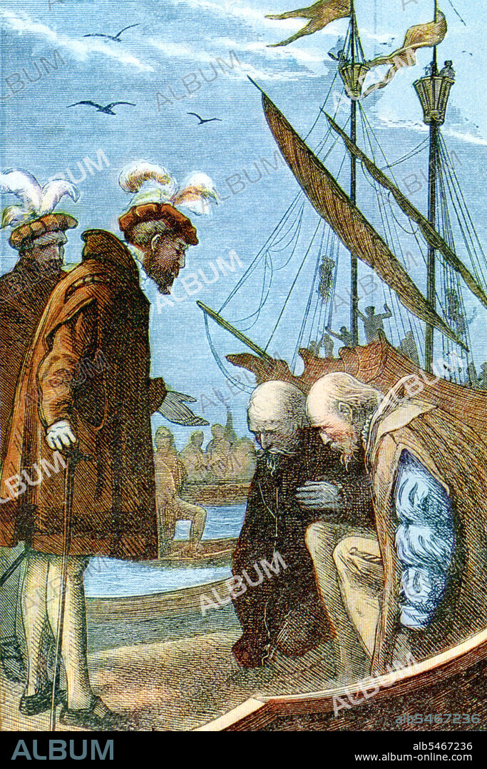 Vasco da Gama (1460 or 1469 – 1524) was a Portuguese explorer, one of the most successful in the Age of Discovery, and the commander of the first ships to sail directly from Europe to India. Under the reign of King Manuel I, Portugal discovered Brazil in 1500. Meanwhile, da Gama set sail from Lisbon on July 8, 1497, with a fleet of four ships and 170 men. He sailed around the Cape of Good Hope, impersonated a Muslim in Mozambique, resorted to piracy in Kenya, and finally landed in Calicut in India on May 20, 1498. For a short time in 1524, he was Governor of Portuguese India under the title of Viceroy.