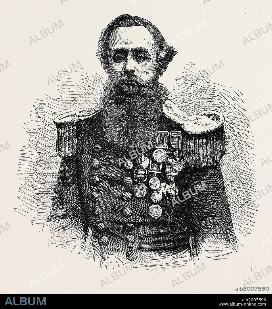 CAPTAIN COWPER PHIPPS COLES, 1870.