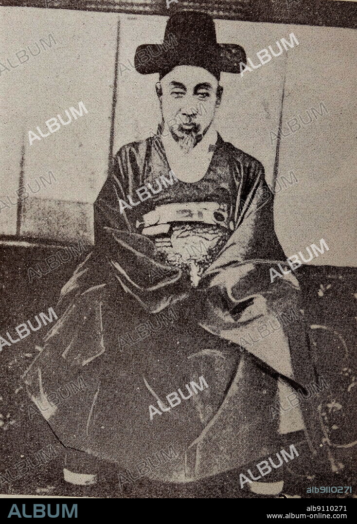 Heungseon Daewongun (?????, 1820 - 1898; lit. 'Grand Internal Prince Heungseon') was the title of Yi Ha-eung, the regent of Joseon during the minority of Emperor Gojong in the 1860s. Until his death, Yi Ha-Eung was a key political figure of late Joseon Korea. He had to solve the difficult problems of a new world historical trend and reconstruction of the impoverished nation at once. Daewongun literally translates as prince of the great court, a title customarily granted to the father of the reigning monarch when that father did not reign himself (usually because his son had been adopted as heir of a relative who did reign). The Daewongun is remembered for the wide-ranging reforms he attempted during his regency, as well as for his vigorous enforcement of the seclusion policy, persecution of Christians, and the killing or driving off of foreigners who landed on Korean soil : the closed door policy.
