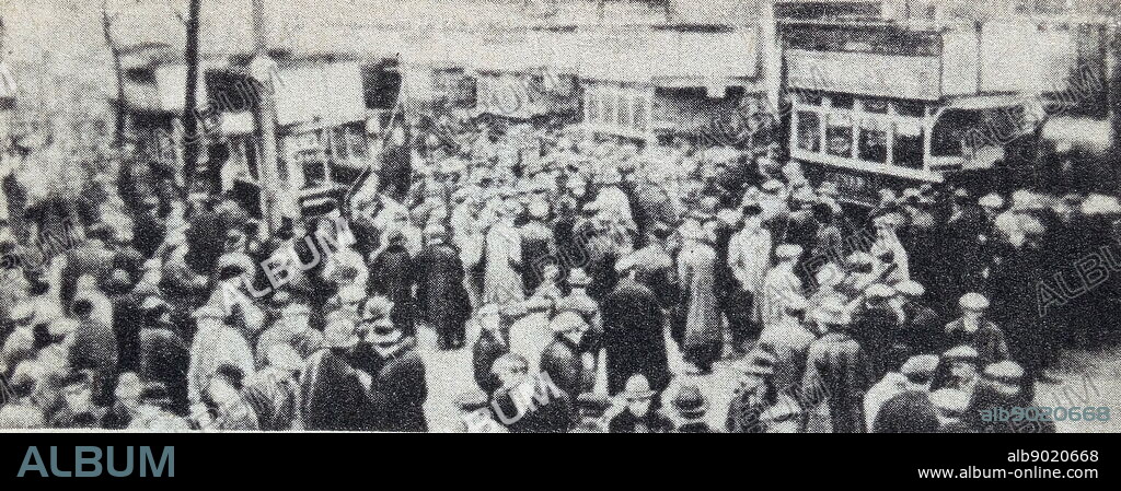 General strike. England, 1926, in the United Kingdom, lasted nine days, from 4 to 12 May 1926. It was called by the General Council of the Trades Union Congress (TUC) in an unsuccessful attempt to force the British government to act to prevent wage reductions and worsening conditions for 1.2 million locked-out coal miners.