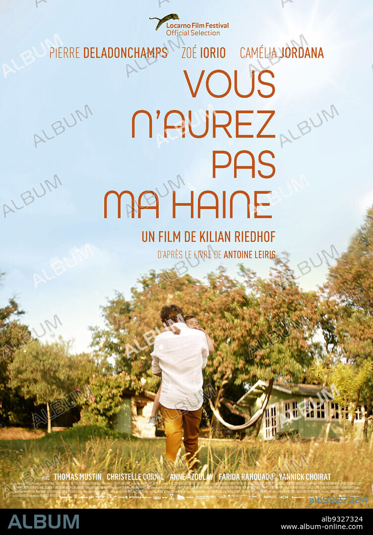 Poster de NO TENDREIS MI ODIO, 2022 (VOUS N'AUREZ PAS MA HAINE), dirigida por KILIAN RIEDHOF. Copyright KOMPLIZEN FILM.