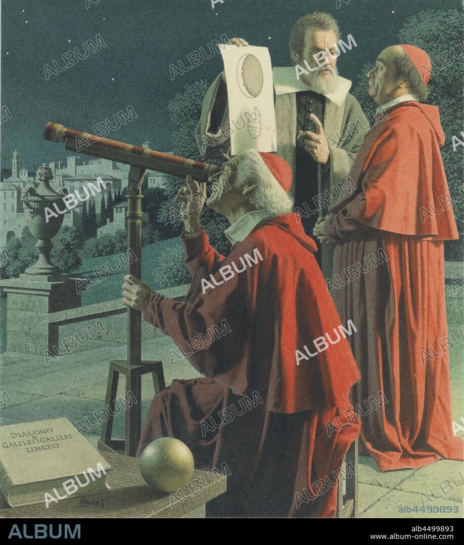 JEAN-LÉON HUENS. Galileo Galilei.